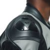 Dainese RACING 4 letní sportovní kožená bunda černá/šedá vel.52